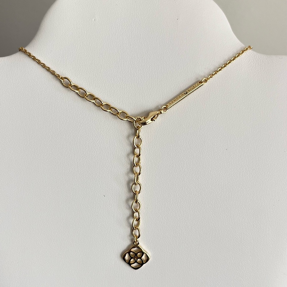 Kendra Scott Pink Heart Necklace - Picture 3 of 4